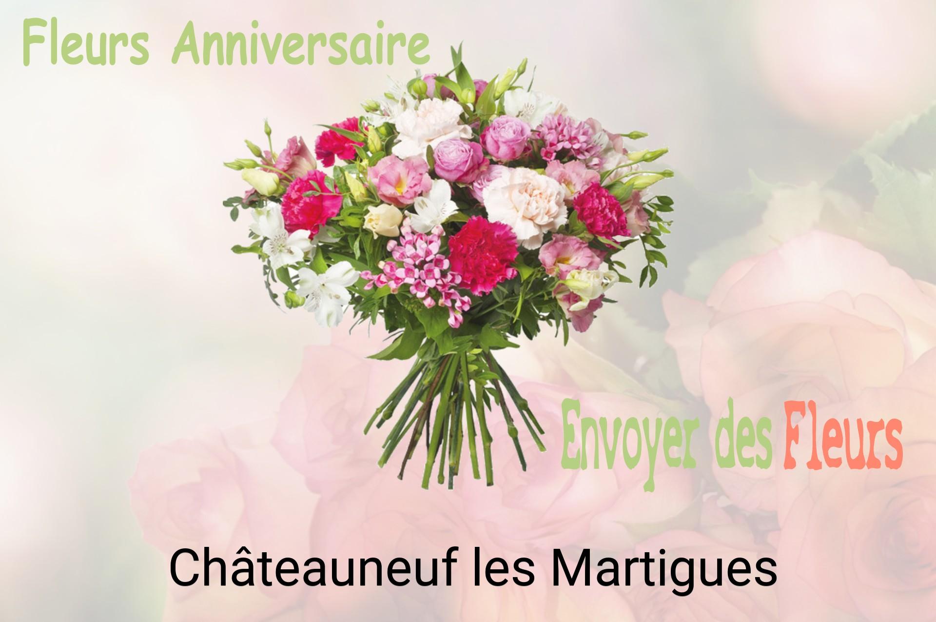 Bouquet de fleurs d’anniversaire livré à Châteauneuf-les-Martigues